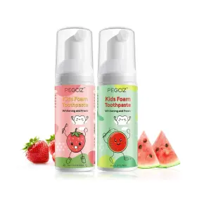 607118111972 MCUKV Foam Toothpaste Kids Whitening Fluoride