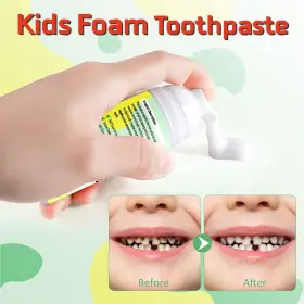 607118618280 MCUKV Foam Toothpaste Mouthwash Fruit Flavor Age #2