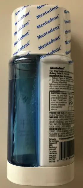 Mouthwash MENTADENT Box Dual Action Bottle #2