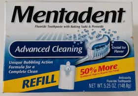 011113303506 MENTADENT Advanced Cleaning Toothpaste Refill