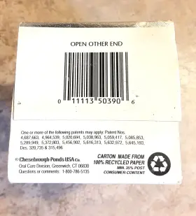 011113503906 MENTADENT Sensitive Baking Soda Peroxide Formula #3