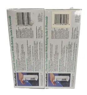 011113621808 MENTADENT Fluoride Toothpaste Baking Soda #2