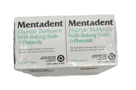 011113621808 MENTADENT Fluoride Toothpaste Baking Soda #3
