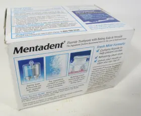 011113637618 MENTADENT Anticavity Fluoride Toothpaste Refill #3