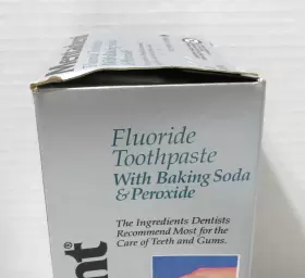 011113639513 MENTADENT Toothpaste Baking Soda Peroxide Tartar #2