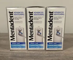 011113816501 MENTADENT Advance Whitening Toothpaste Pump