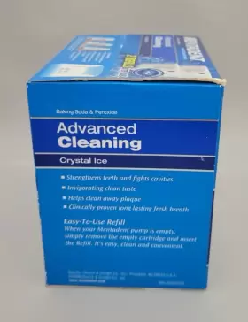 033200303602 MENTADENT Advanced Cleaning Crystal Fluoride #2