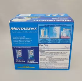 033200303602 MENTADENT Advanced Cleaning Crystal Fluoride #3