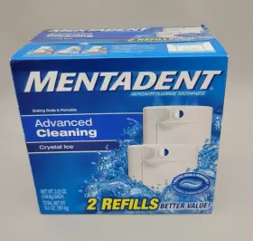 033200303602 MENTADENT Advanced Cleaning Crystal Fluoride