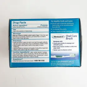 Toothpaste MENTADENT Tartar Control Baking Soda Peroxide Nos #3