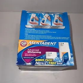 033200816607 MENTADENT Advanced Whitening Toothpaste Refill #2
