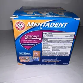 033200816607 MENTADENT Advanced Whitening Toothpaste Refill #3