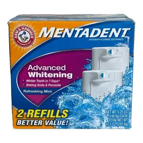 215058 MENTADENT Advanced Whitening Anticavity Fluoride