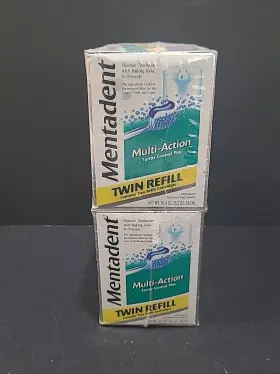 64650-01 MENTADENT Tartar Control Whitening Toothpaste Bases #3