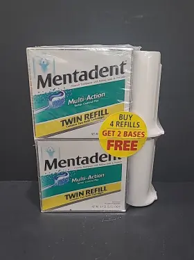 64650-01 MENTADENT Tartar Control Whitening Toothpaste Bases
