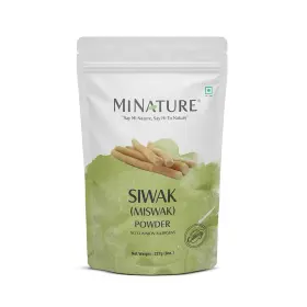 SIA227 MINATURE Miswak Siwak Powder Nature Salvarado Persica