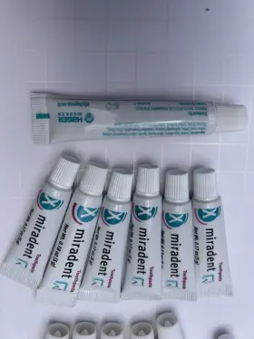 Miradent 6.207.20 Fluoride Toothpaste Mint Travel Size 0.17 Oz Exp 05/2025