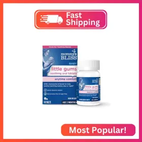 BAB05023 MOMMYS BLISS Gums Oral Tablets Great Teething Babies