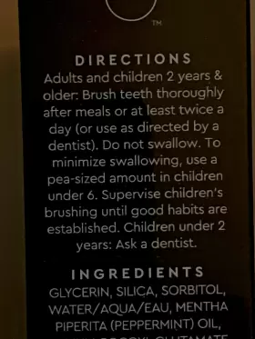 MOON222306-LBL-001 MOON Whitening Fluride Toothpaste Pack #2