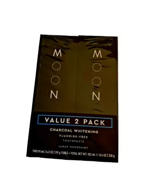MOON222306-LBL-001 MOON Whitening Fluride Toothpaste Pack
