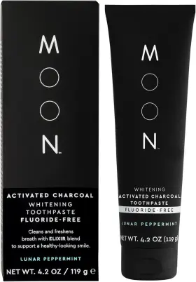 445040081030 MOON ORAL CARE Toothpaste Whitening Stain Sls
