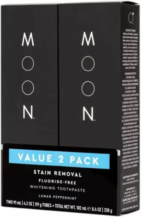 705353406959 MOON ORAL CARE Stain Removal Whitening Fluoride
