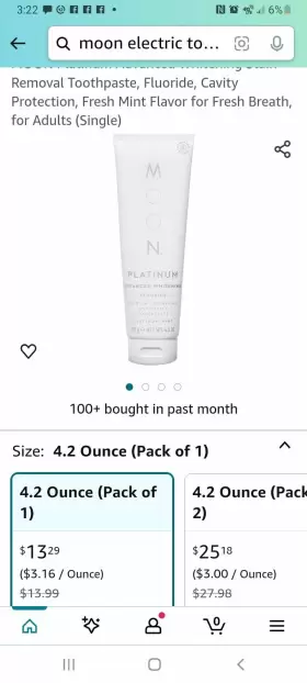 850000948839 MOON ORAL CARE Platinum Advanced Whitening Anti #2