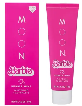 DU80 MOON X BARBIE Bubble Whitening Toothpaste