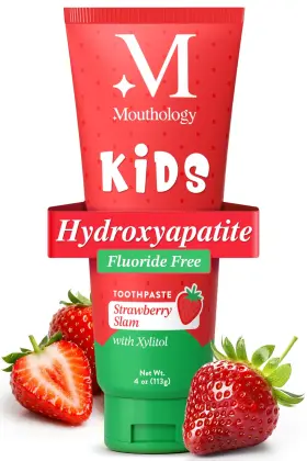MO-MO-NHAKID-4OZ-ST MOUTHOLOGY Hydroxyapatite Kids Toothpaste