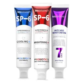 7-PRO MSDRWIKEY Xred Cooling Toothpaste Breath Whitening