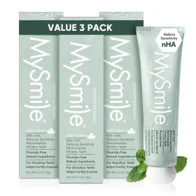 Mysmile 35-23-3-uk-part Fluoride Free Nano Hydroxyapatite Toothpaste 4.2 Ounce Pack Of 3