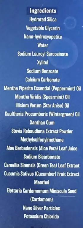 705353610257 NANO RENEW Pasta Dental Hidroxiapatita Sin