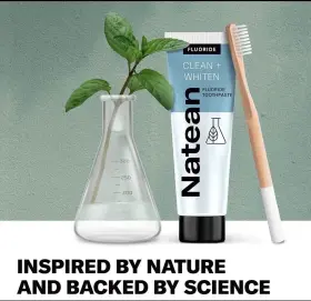 1001426 NATEAN Clean Fluoride Toothpaste Whitening Vegan Gmo #3