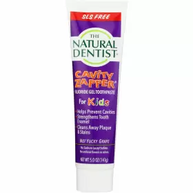 89031 NATURAL DENTIST Cavity Zapper Kids Anticavity Gel Grape