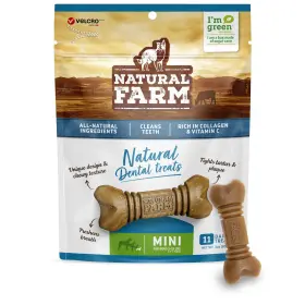 NF143DTM-011 NATURAL FARM Dog Dental Chew Pack