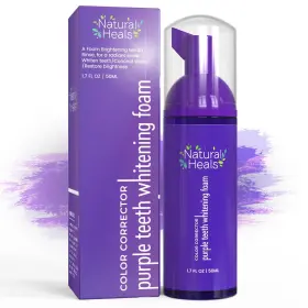 197644605484 NATURAL HEALS Toothpaste Whitening Colour Foam