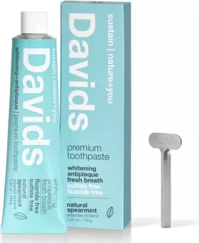 313051785766 NATURAL TOOTHPASTE Fluoride Whitening Antiplaque
