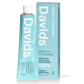 445045328321 NATURAL TOOTHPASTE Fluoride Whitening Antiplaque
