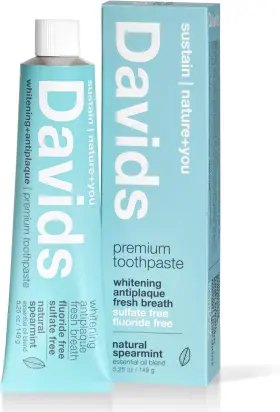 445046386375 NATURAL TOOTHPASTE Fluoride Whitening Antiplaque