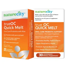 QMY030 NATURECITY Trueoc Oral Probiotics Gums Aloe Vera