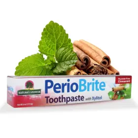 NA-0134874 NATURES ANSWER Periobrite Toothpaste Cinnamint Se