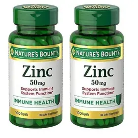 074312020605 NATURES BOUNTY Zinc Immune Function Supplement