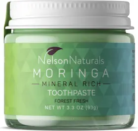 854178000160 NELSON NATURALS Waste Toothpaste Moringa Forest