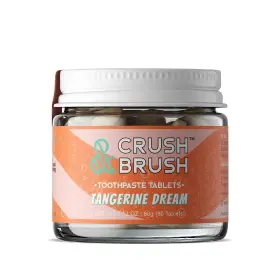 854178000351 NELSON NATURALS Crush Brush Toothpaste Tangerine
