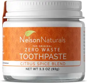 PURITY-516131 NELSON NATURALS Fluoride Toothpaste Citrus Jar