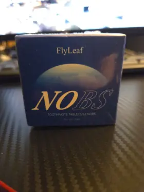 717817397574 NOBS Leaf Toothpaste Tablets Favor Fluoride