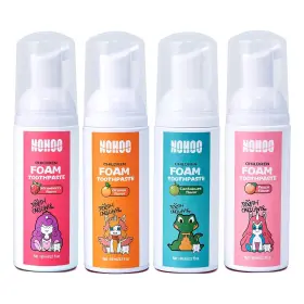 770773131026 NOHOO Kids Foam Toothpaste Fruit Flavor Fluoride