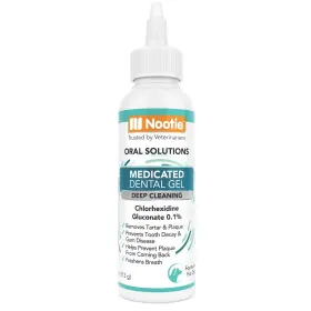 B08DG5TCLT NOOTIE Medicated Dental Gel Dogs Breath Freshener