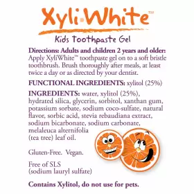 08089 NOW FOODS Xyliwhite Splash Toothpaste Gel Kids #2