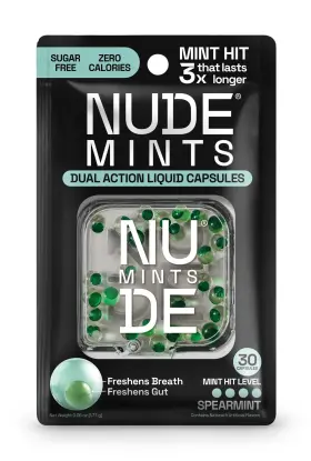 WV-7F7S-24C3 NUDE Mints Dual Action Capsules Pack Spearmint